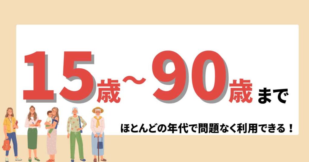 チョコザップの年齢制限は？