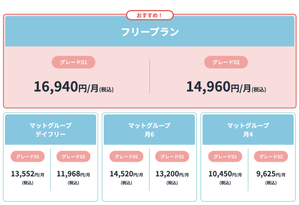 zen place pilates 料金